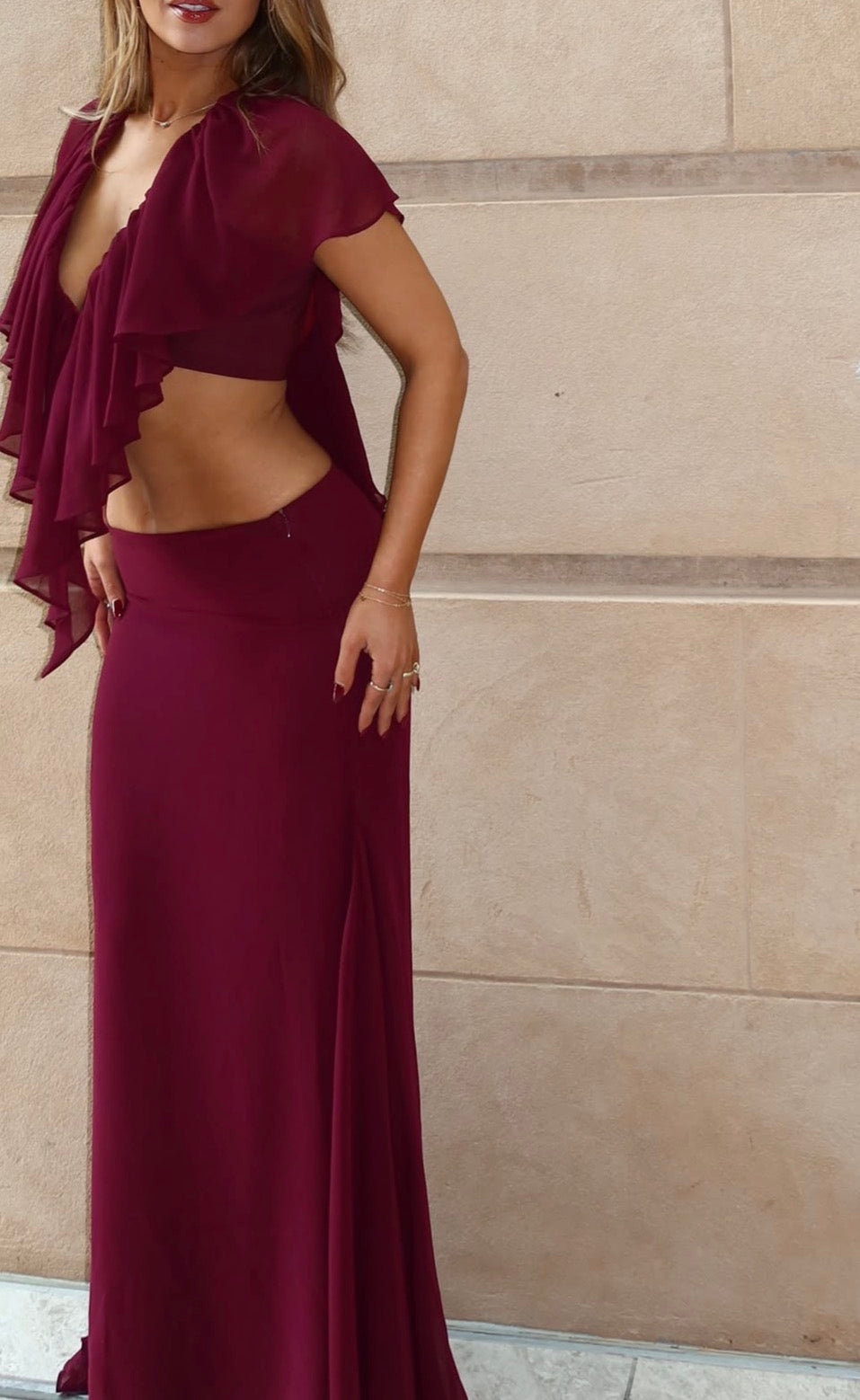 Clover Set Burgundy