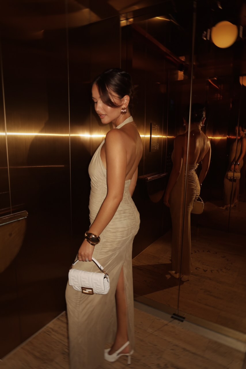 Jacques Knot Midi Dress