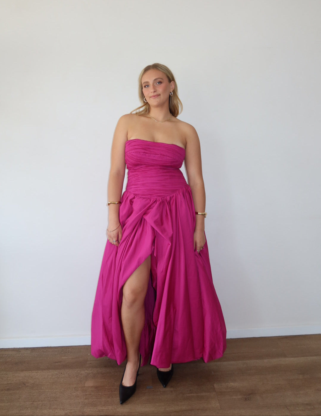 violette bubble hem maxi dress Violette Bubble Hem Maxi Dress