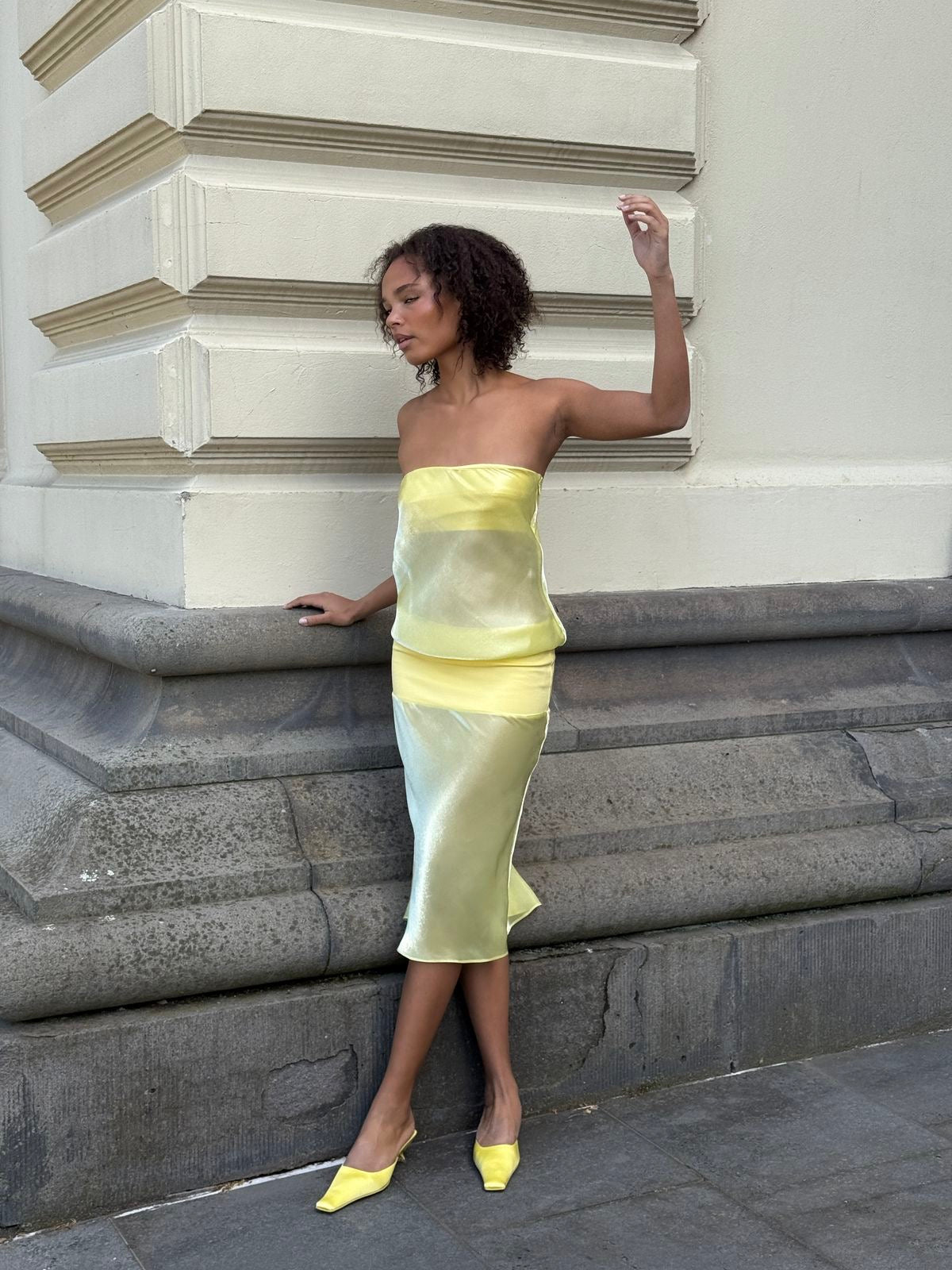 Melt Panel Dress