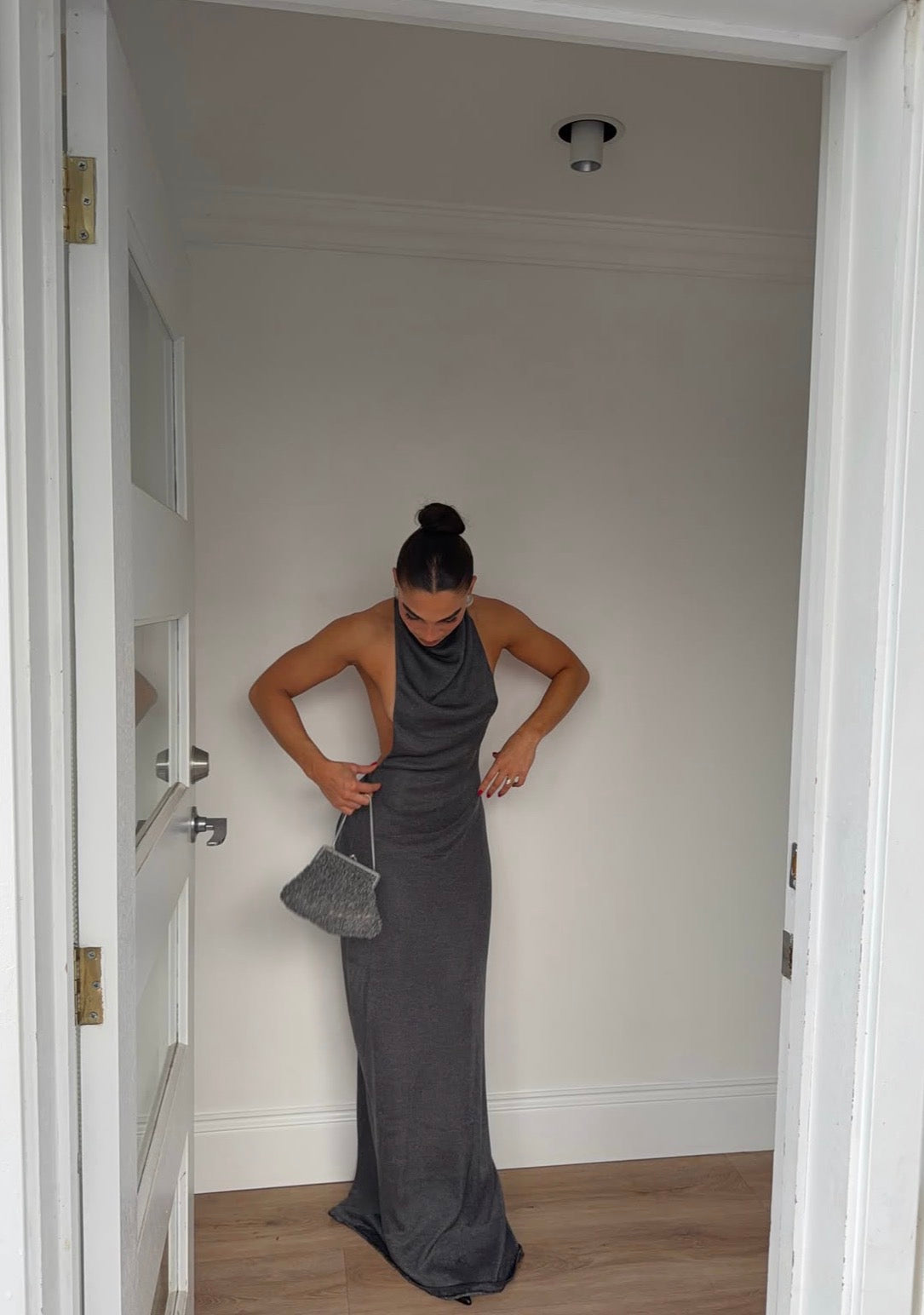 Romy Dress Chrome