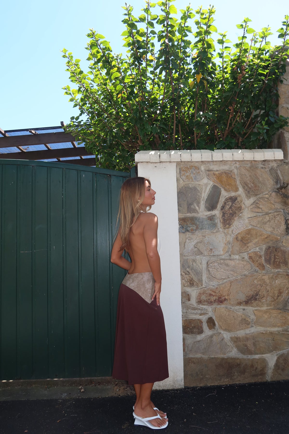 Suni Midi in Camel