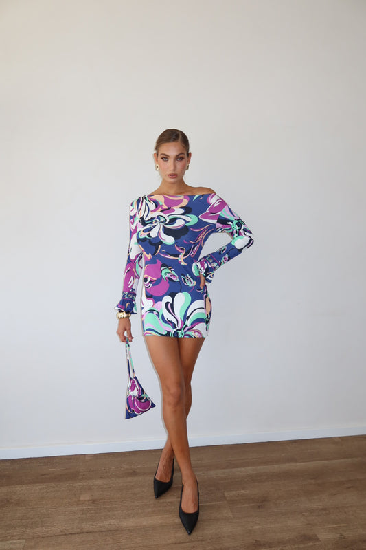 Blue pucci