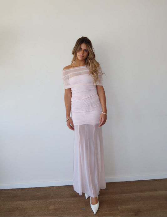 Caspian Slinky  Maxi Dress